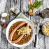 Schwäbische Linsen mit Spätzle & Saitenwürstchen – Das ultimative Original-Rezept wie von Oma