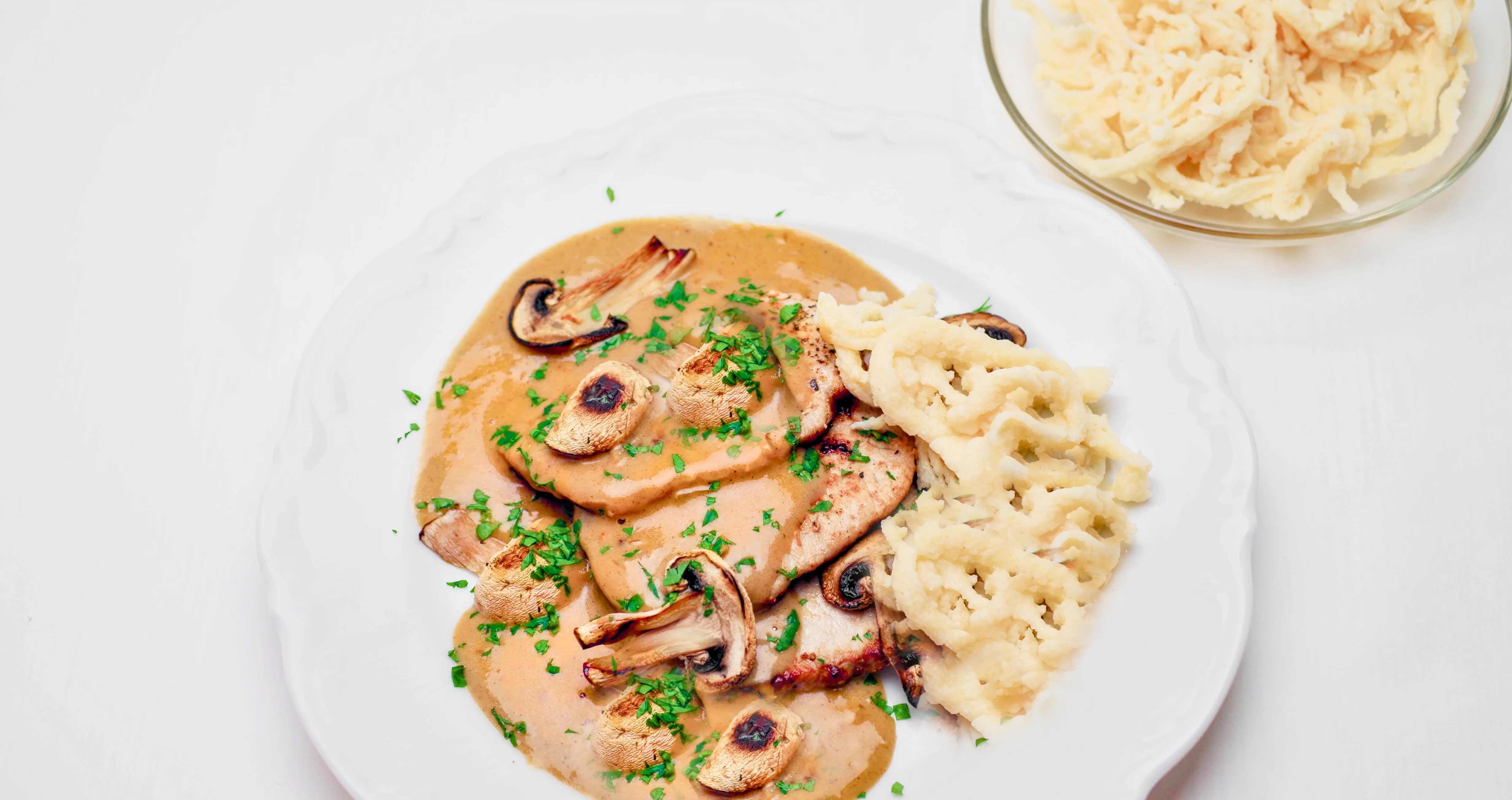 Jägerschnitzel wie im Gasthaus: Champignonschnitzel-Rezept