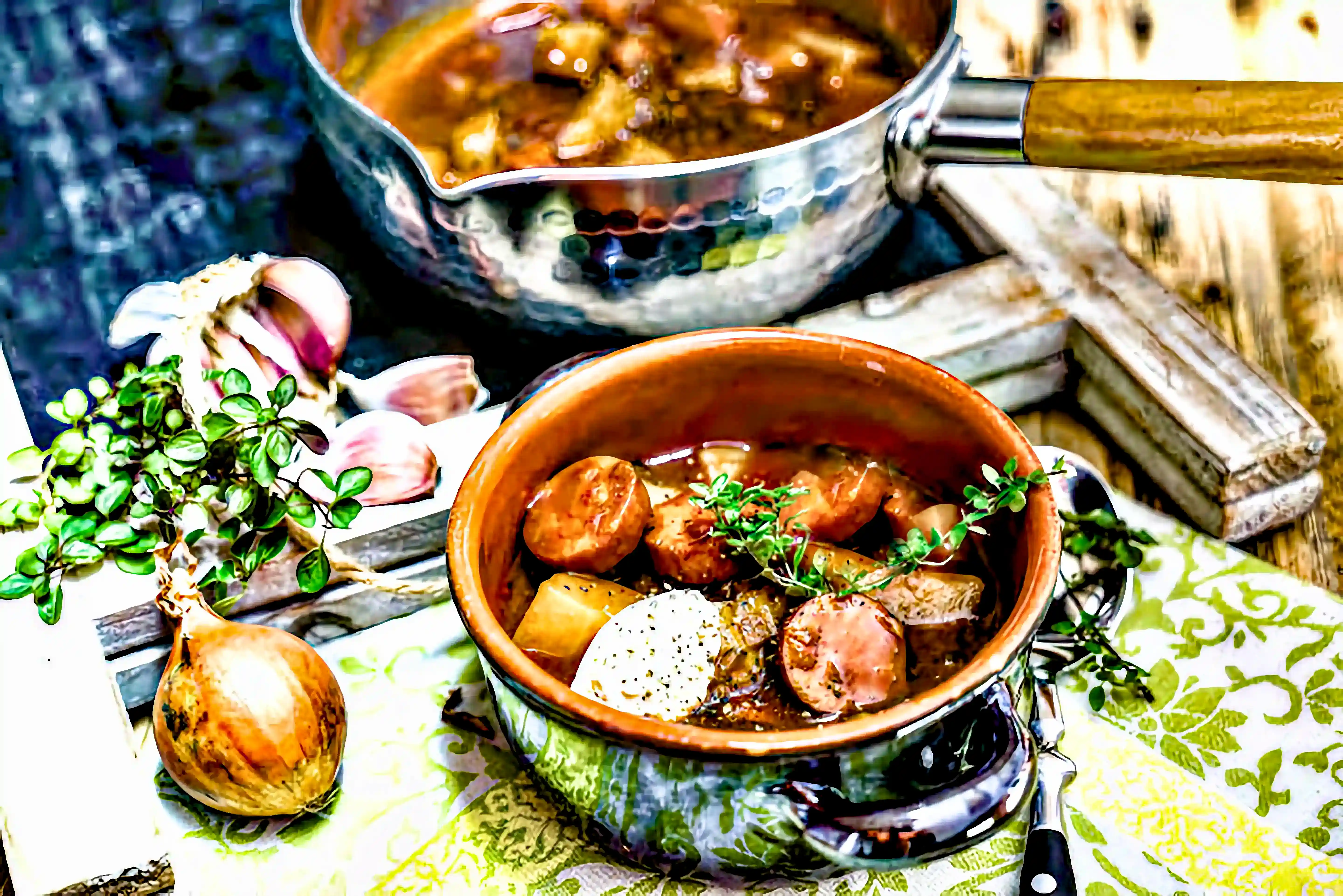 Deftiges Kartoffel-Gulasch: Das beste Rezept wie von Oma
