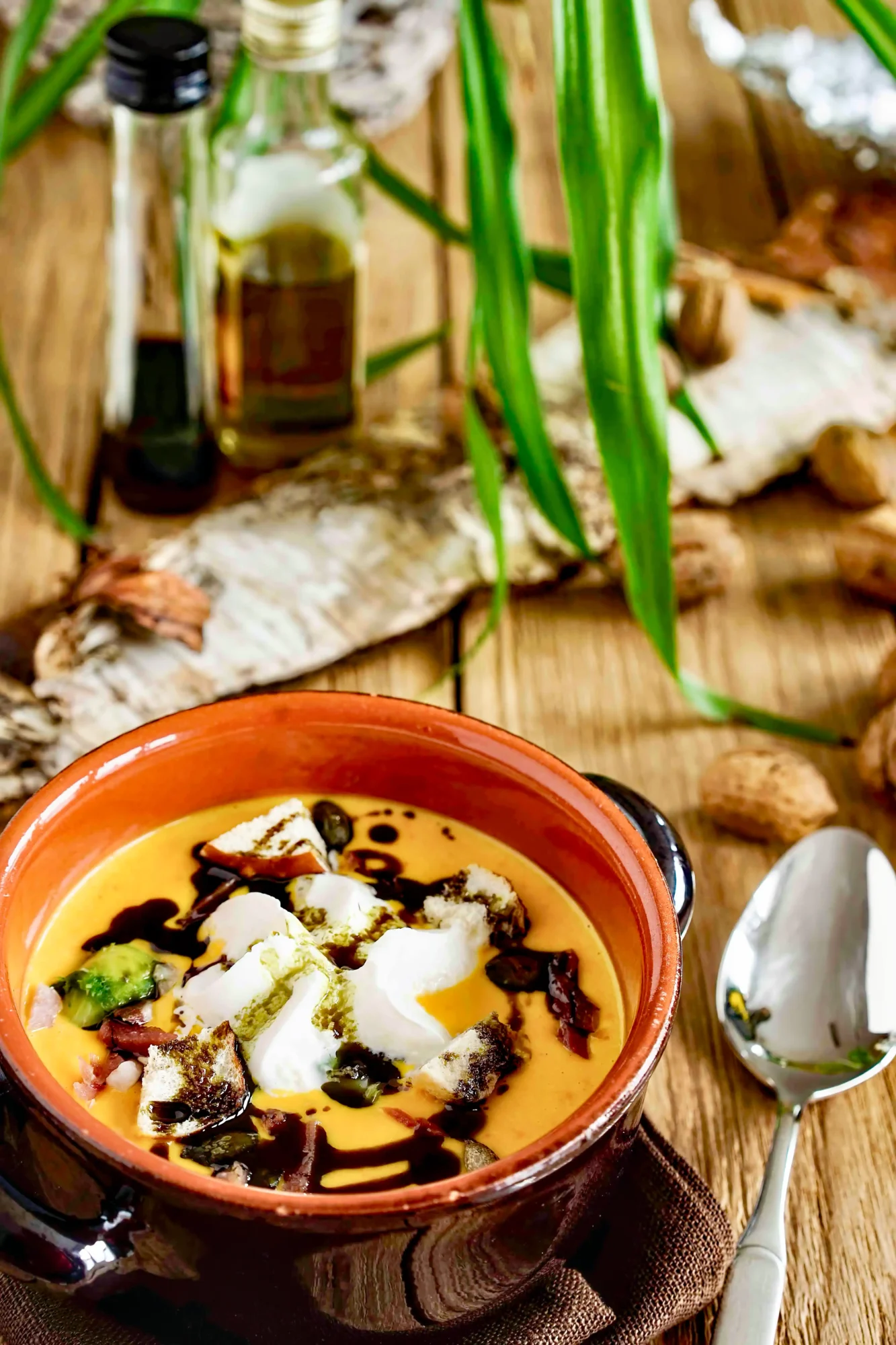 Kürbissuppe mit Birne und Speck: Das perfekte Rezept
