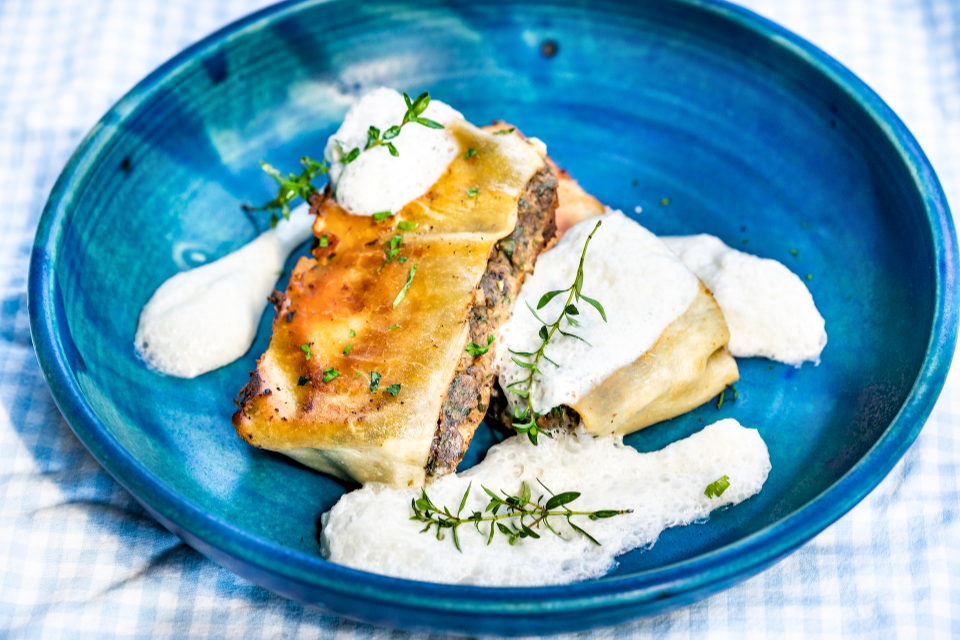 Vegetarische Champignon-Maultaschen: Die geniale fleischlose Alternative!