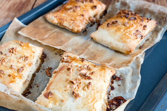 Apfeltaschen - schnelles Rezept -einfache Zubereitung
