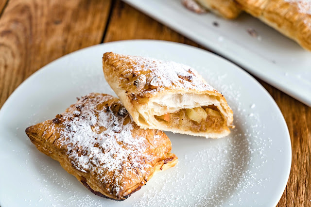 Apfeltaschen - schnelles Rezept -einfache Zubereitung