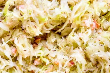 Krautsalat mit Speck