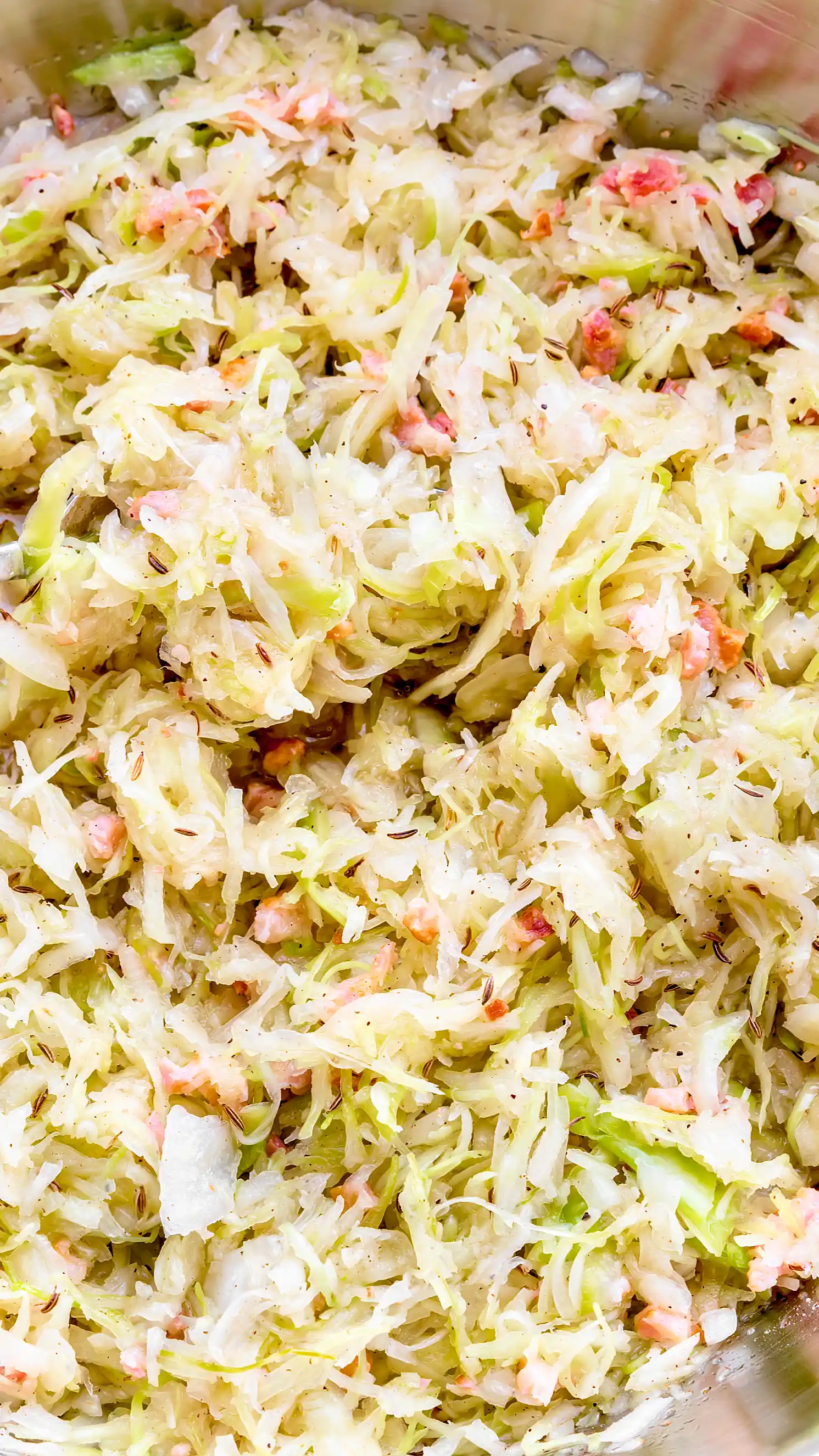 Krautsalat mit Speck